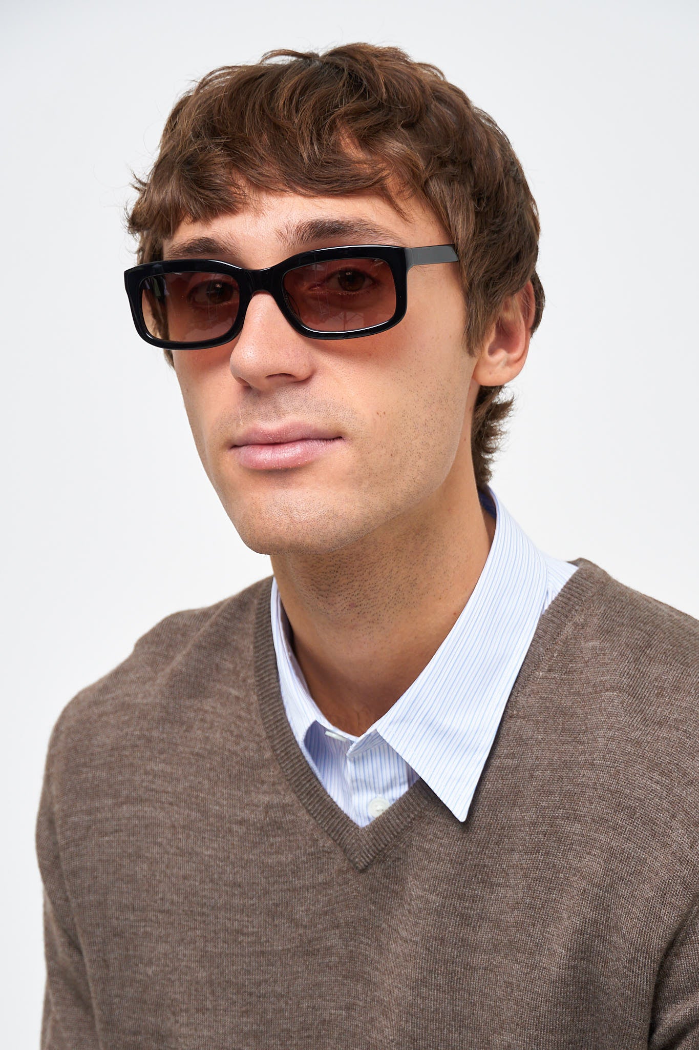 Palmer Solid Black/Brown Gradient Lens - Image 3