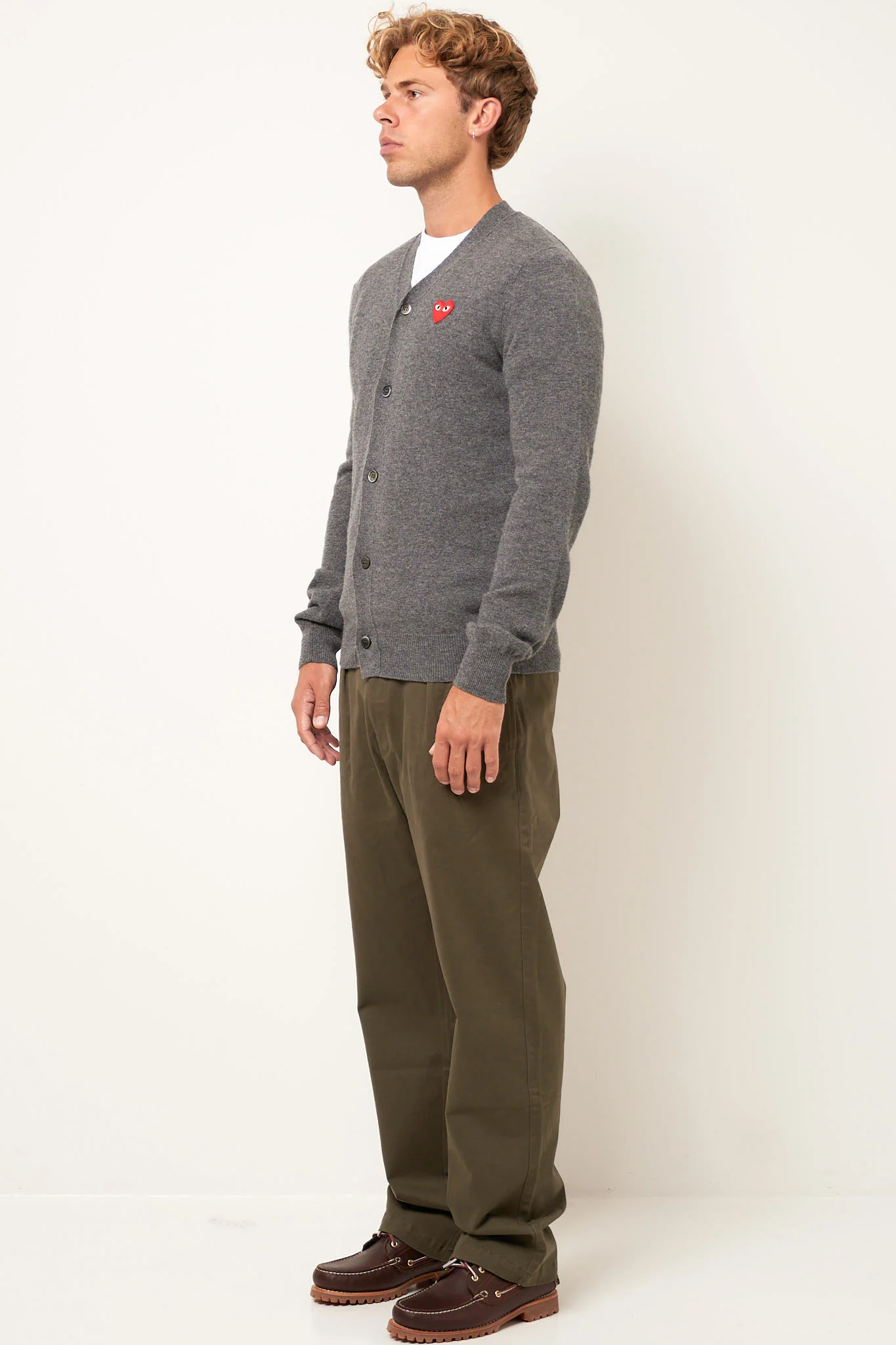 Red Heart Cardigan Grey - Image 10