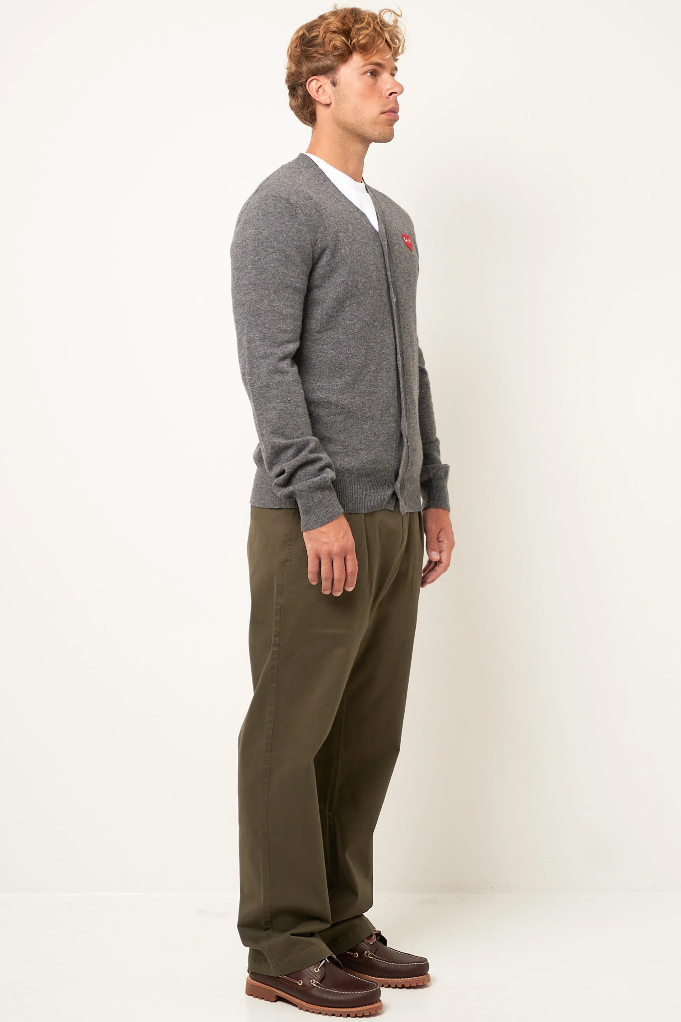 Red Heart Cardigan Grey - Image 11