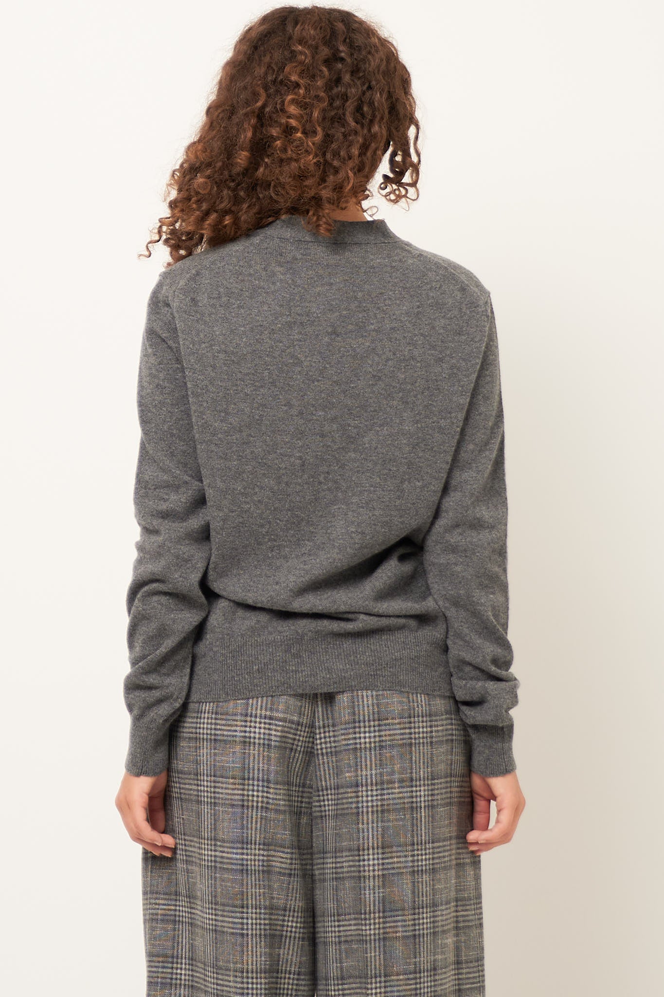 Red Heart Cardigan Grey - Image 6