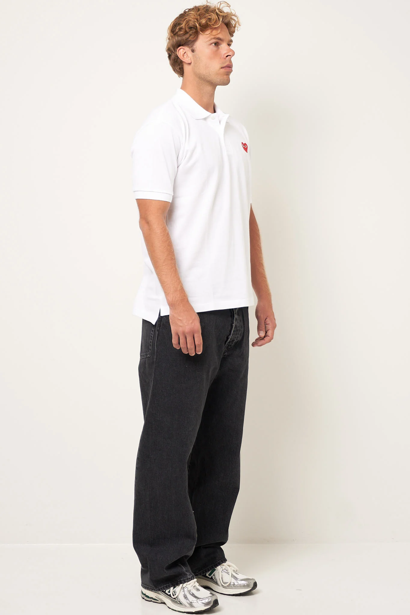Red Heart Polo White - Image 8