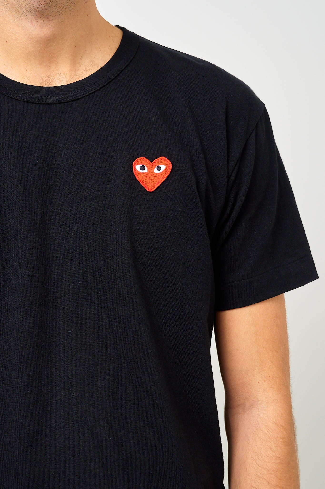 Red Heart T-shirt Black - Image 9