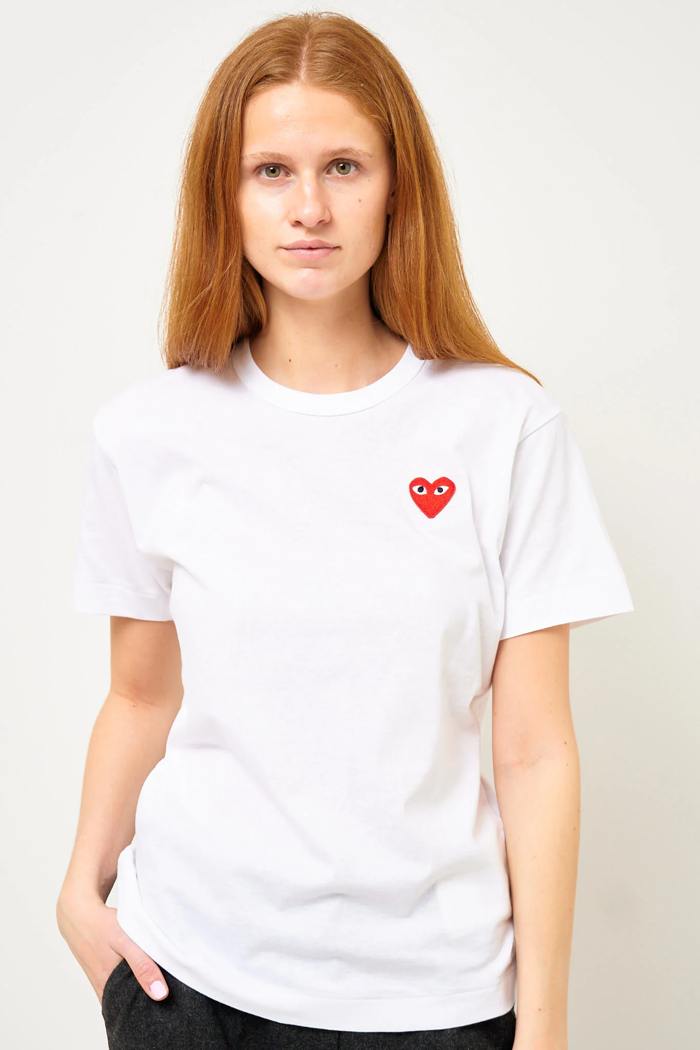 Red Heart T-shirt White - Image 10