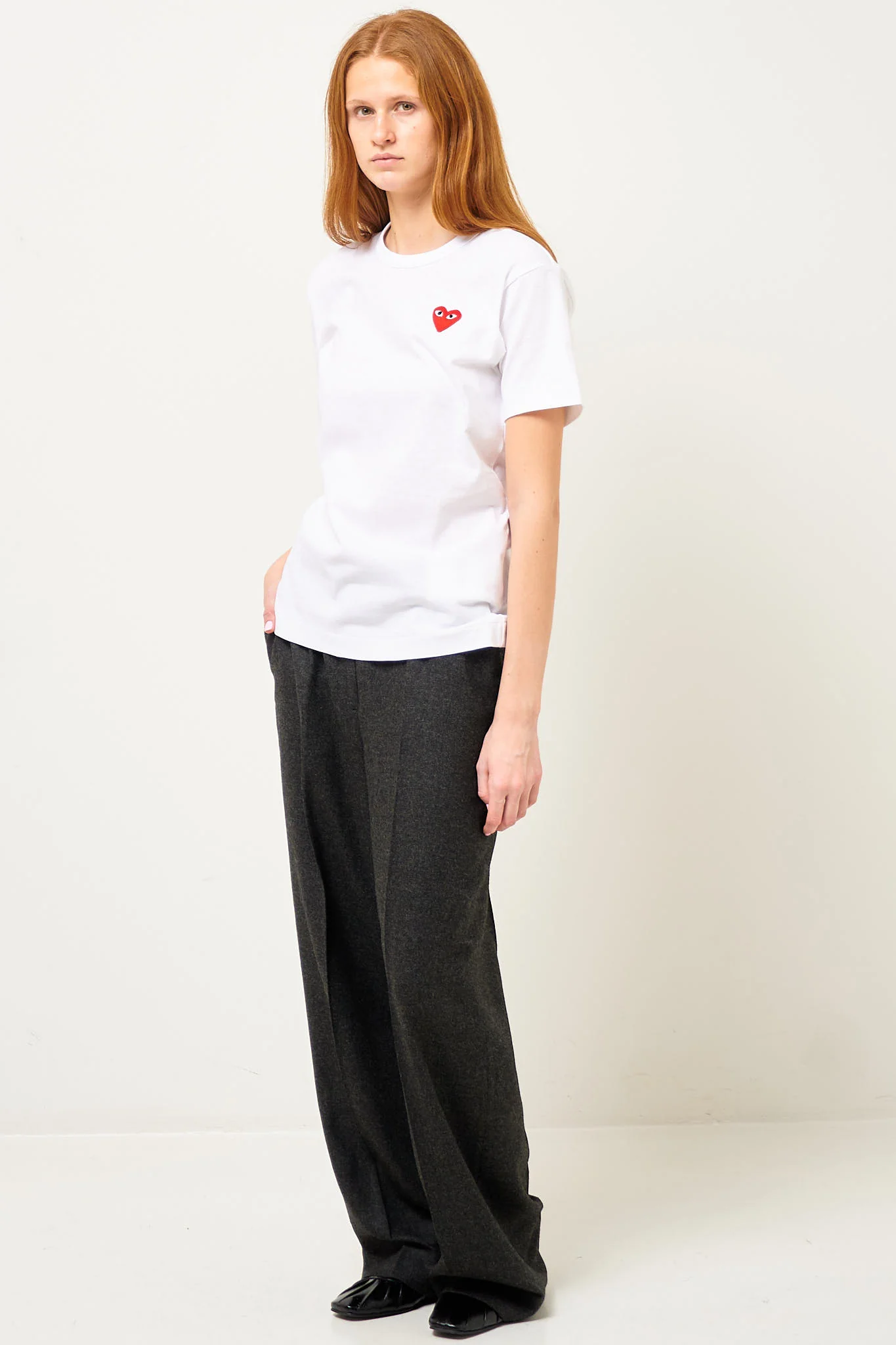 Red Heart T-shirt White - Image 7
