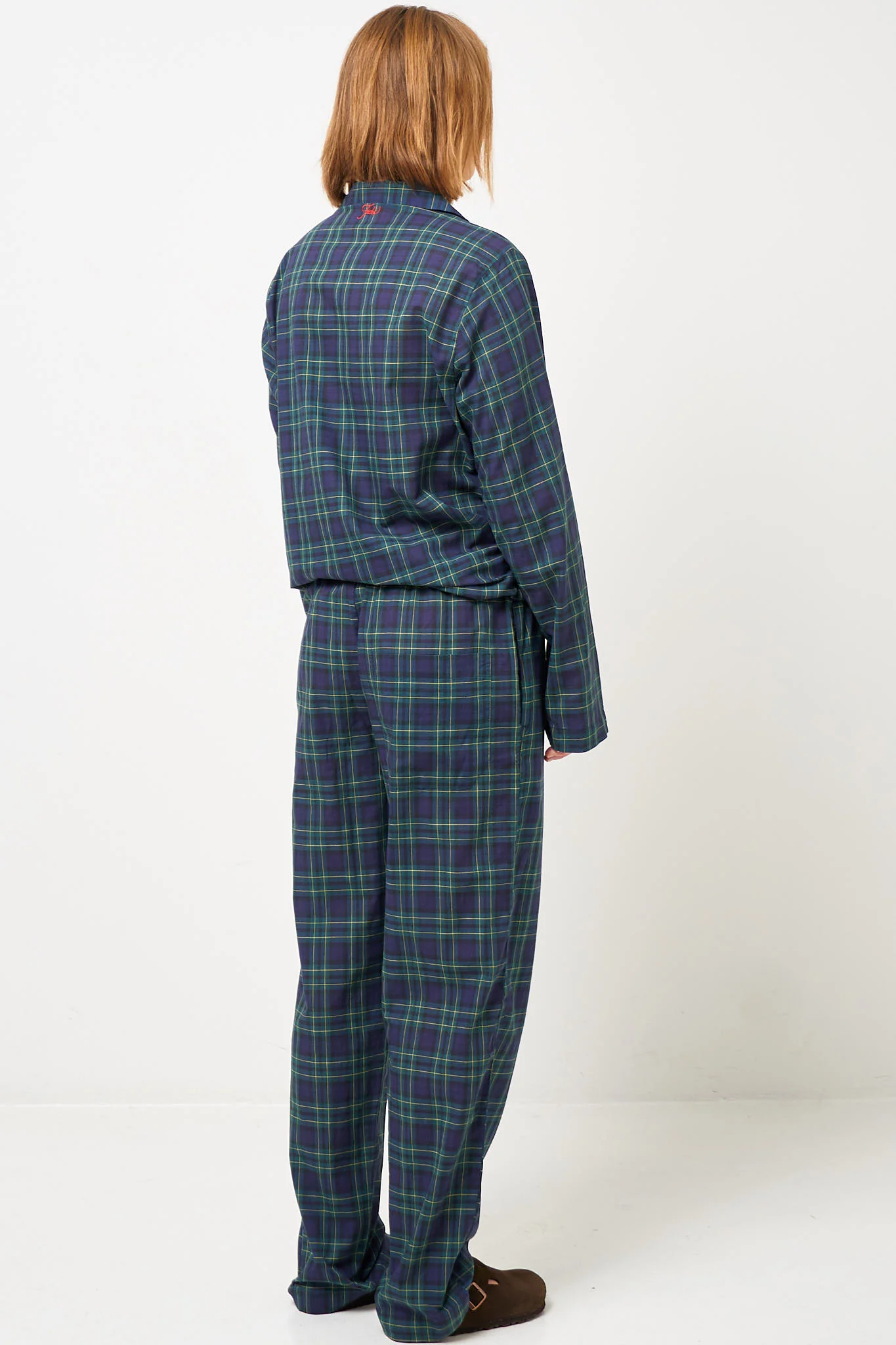 Royal Green Check Long Boxers - Image 8