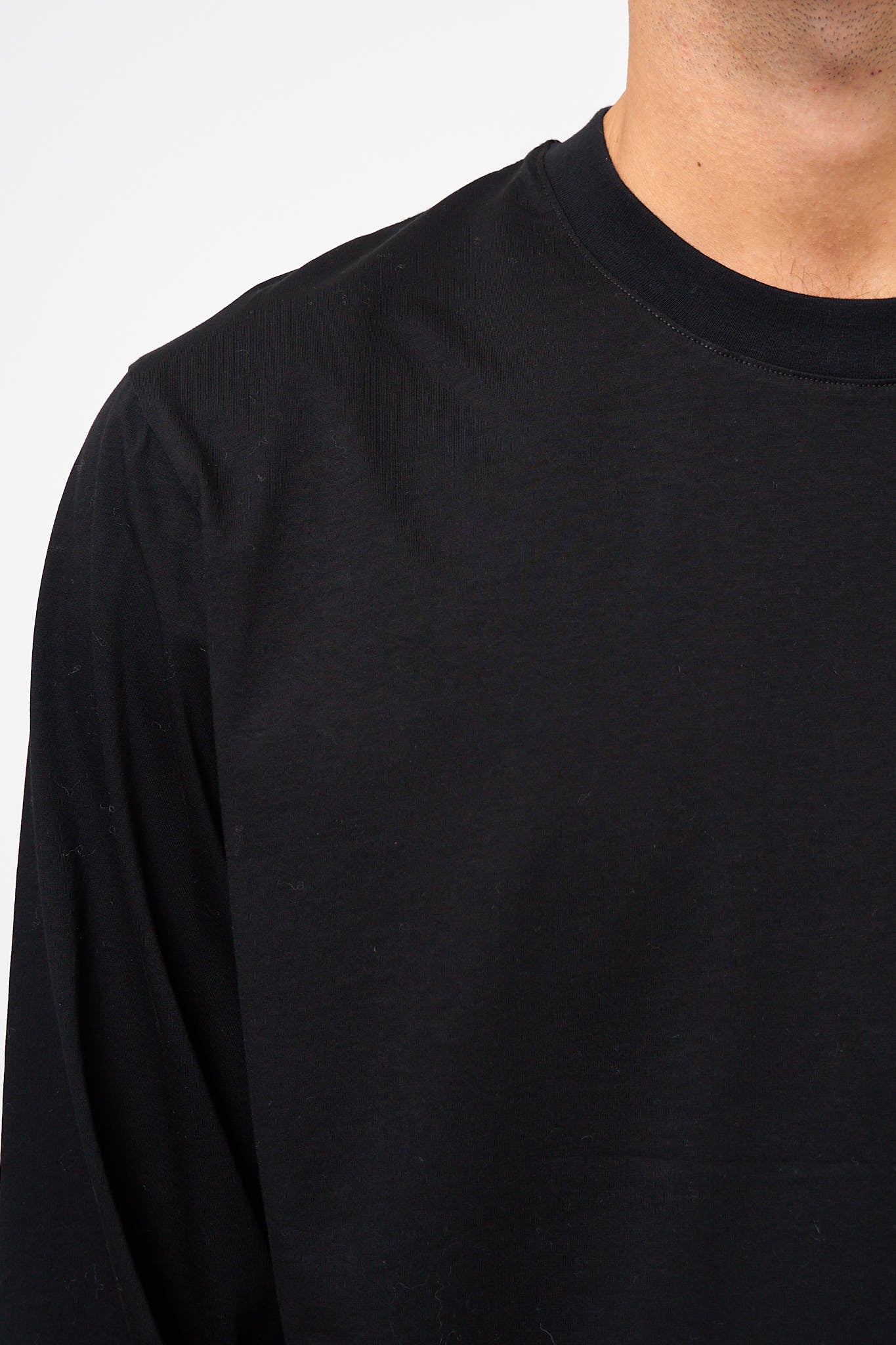 Seam L/S Tee Black - Image 4
