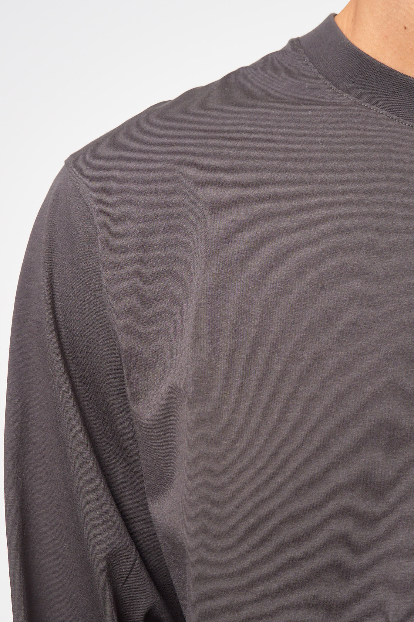 Seam L/S Tee Grey - Image 5