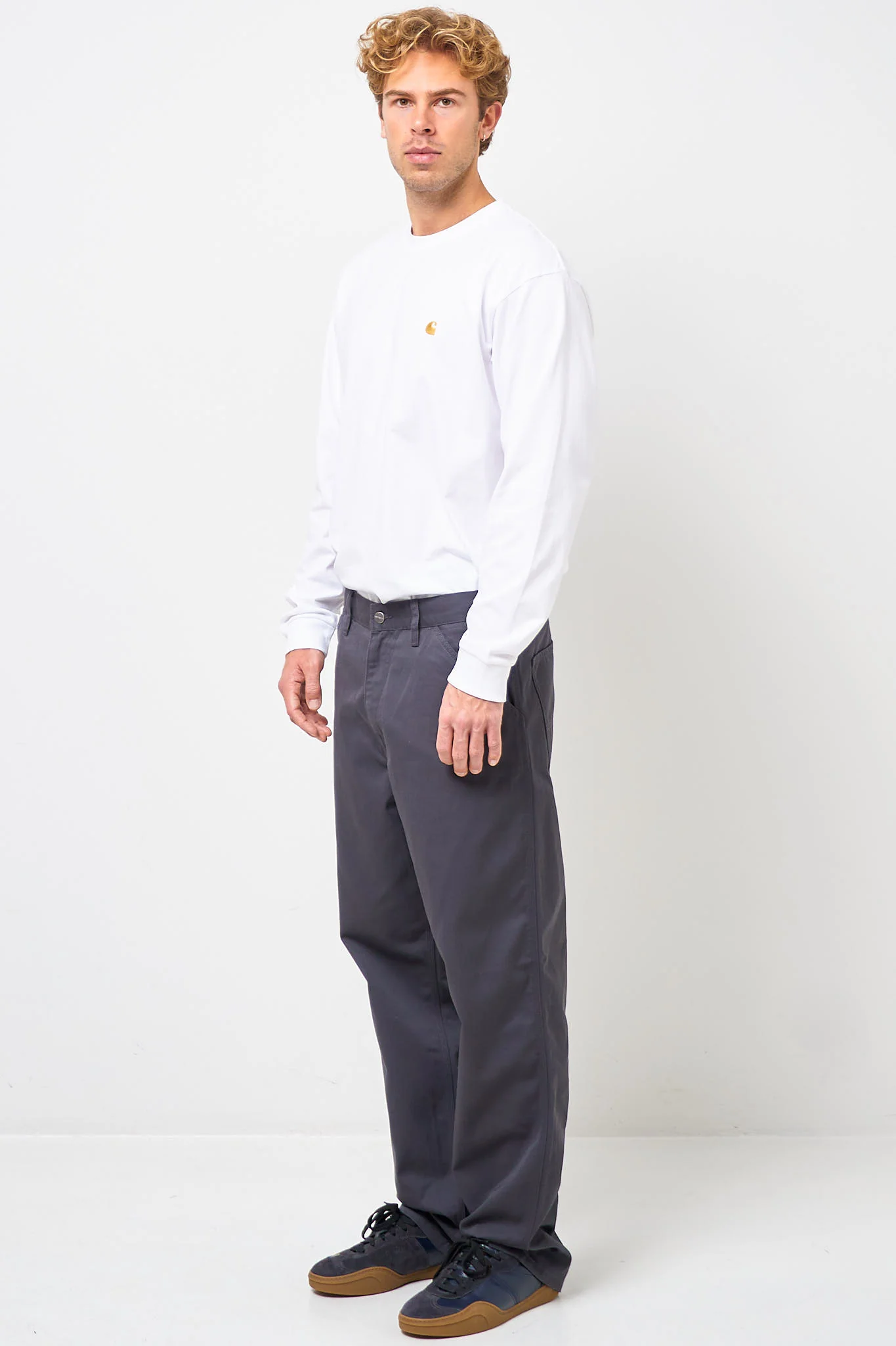 Simple Pant Graphite Rinsed - Image 3