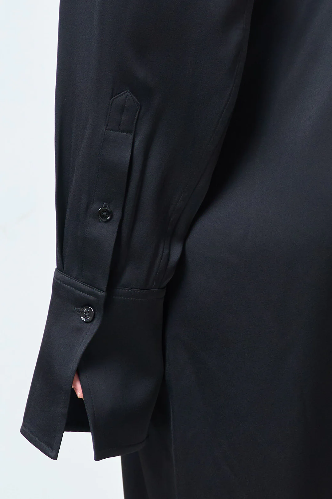 Slouch Shirtdress Black - Image 6