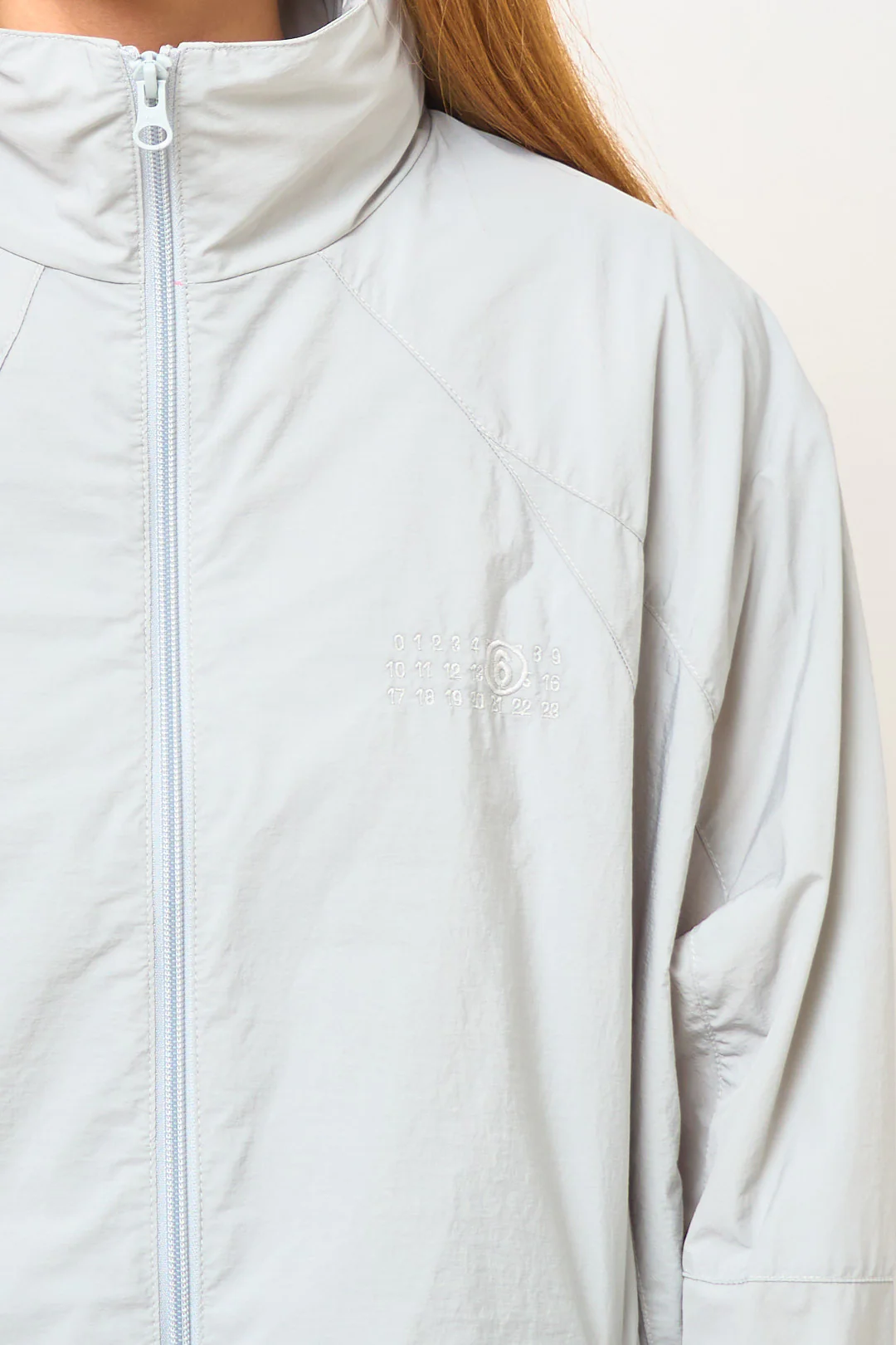 Zip Up Sportsjacket Grey - Image 2