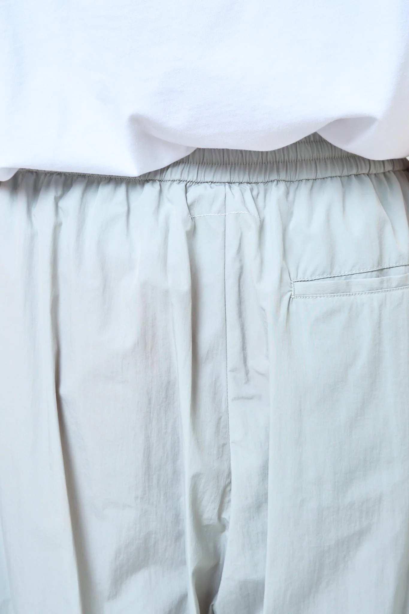 Straight Leg Track Pants Grey - Image 3