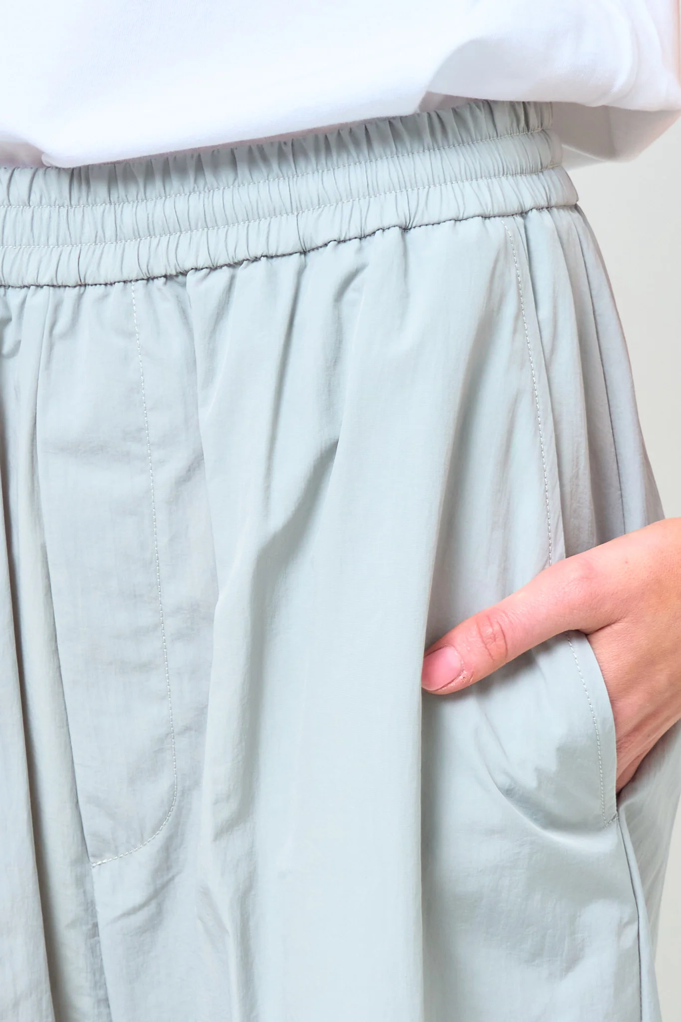 Straight Leg Track Pants Grey - Image 6