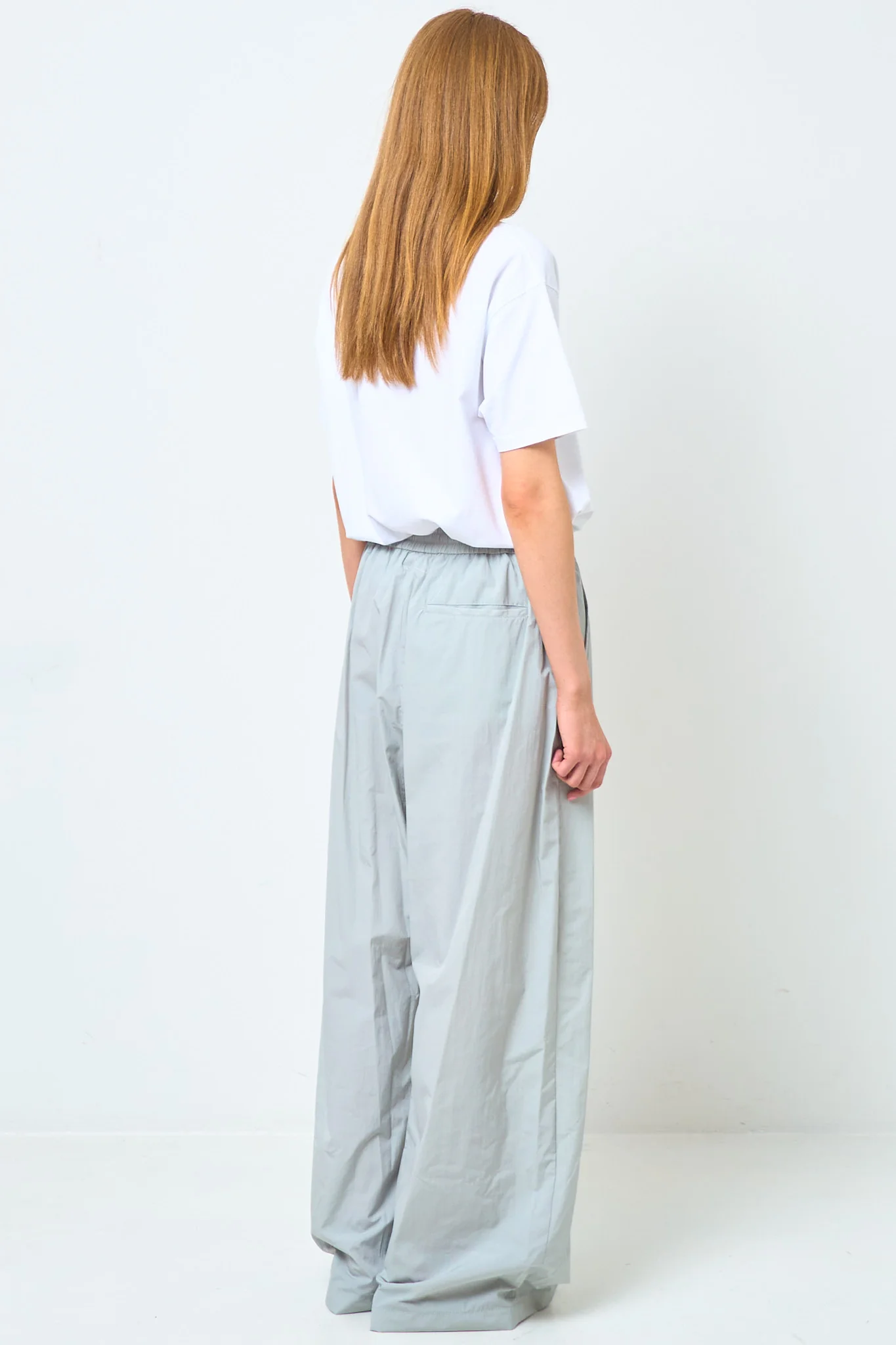 Straight Leg Track Pants Grey - Image 8