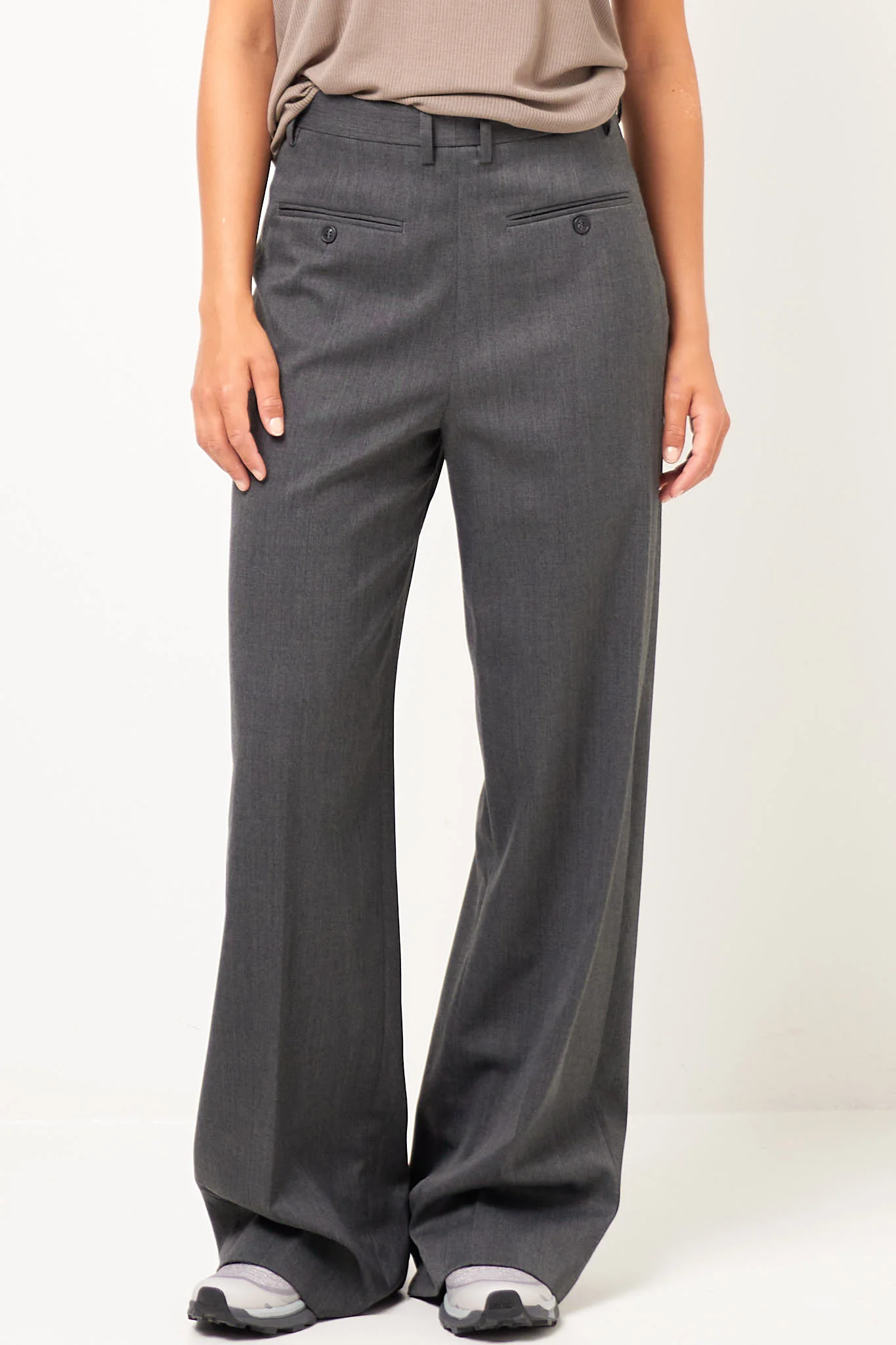 Suit Pants Dual Pocket Grey