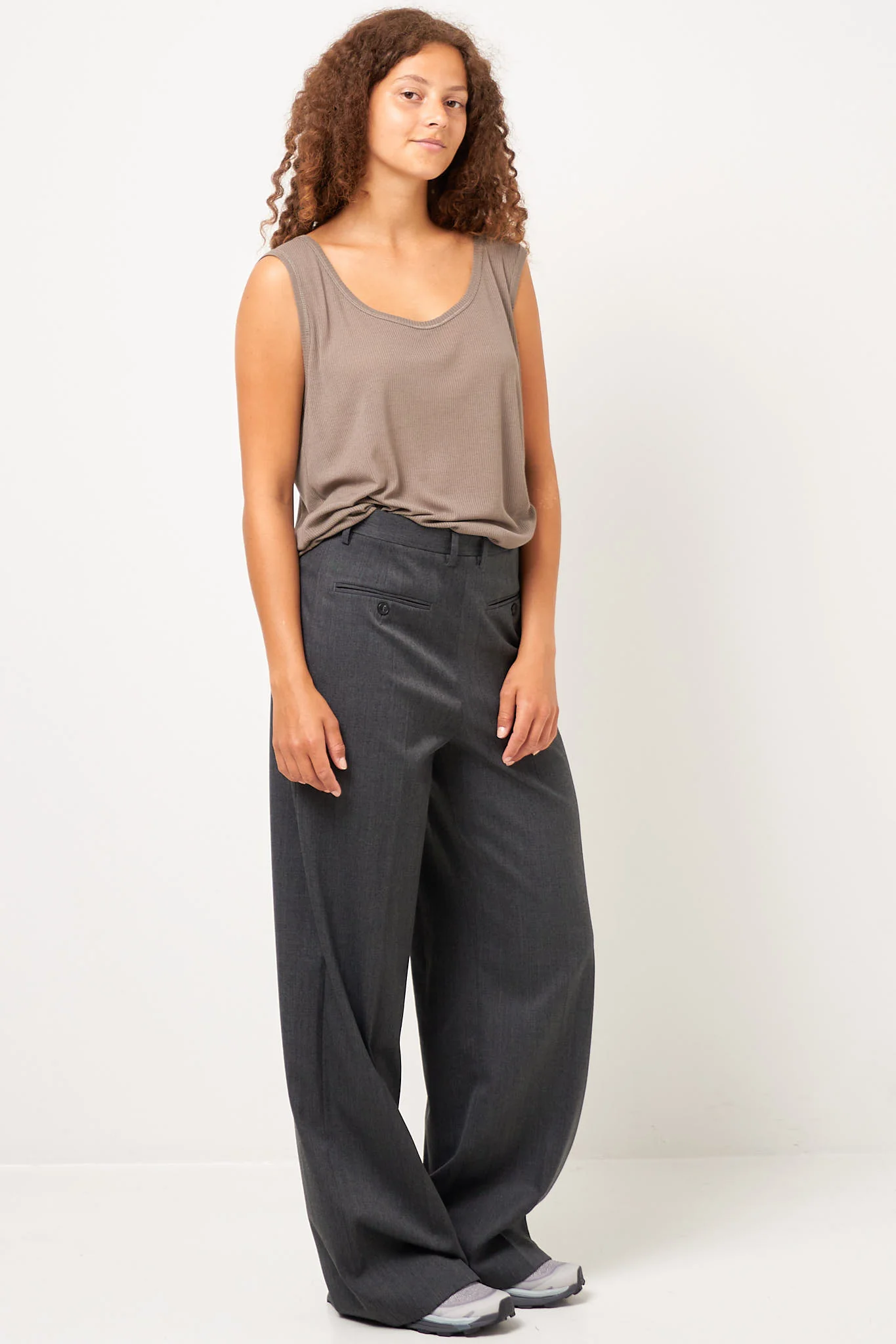 Suit Pants Dual Pocket Grey - Image 2