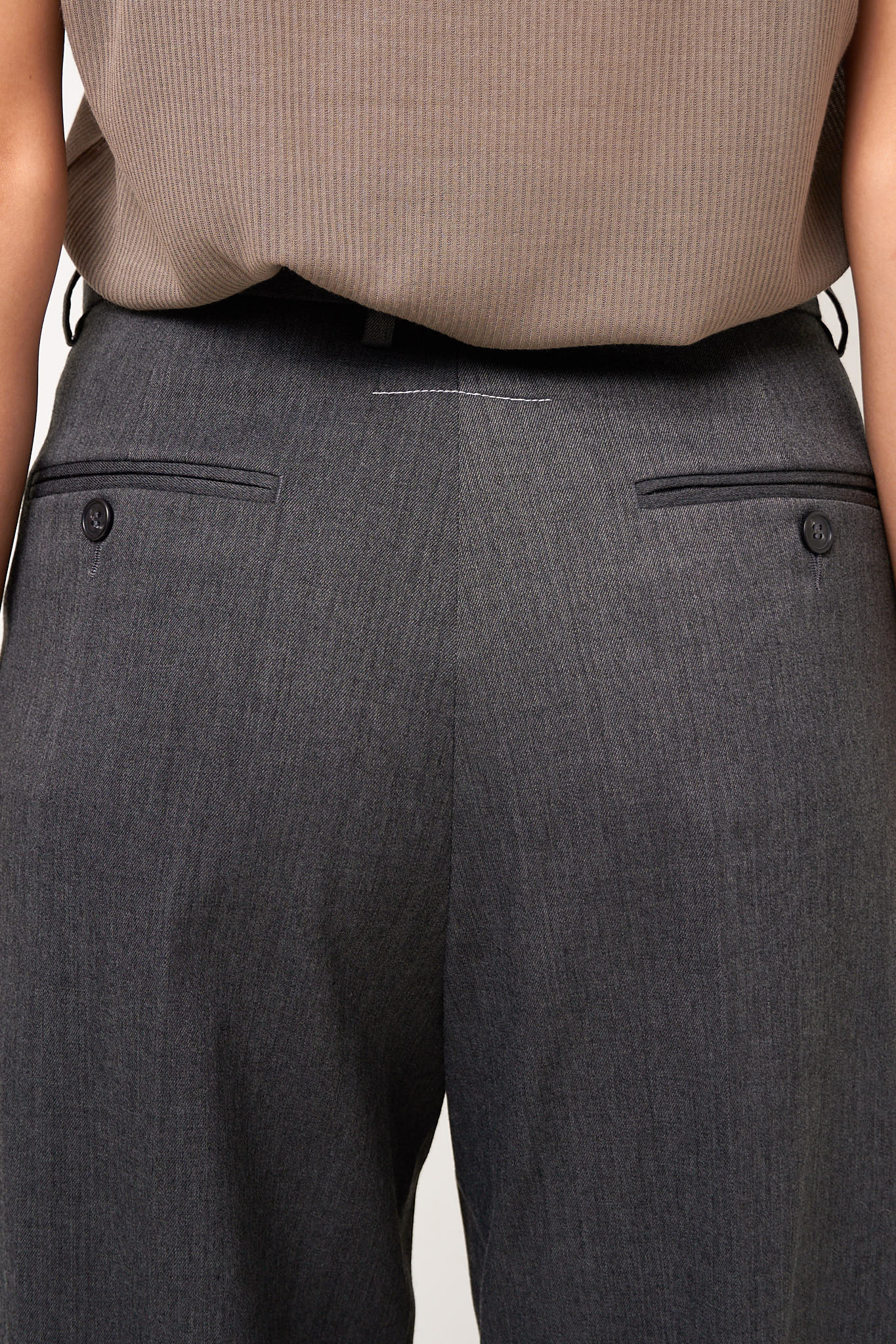 Suit Pants Dual Pocket Grey - Image 5