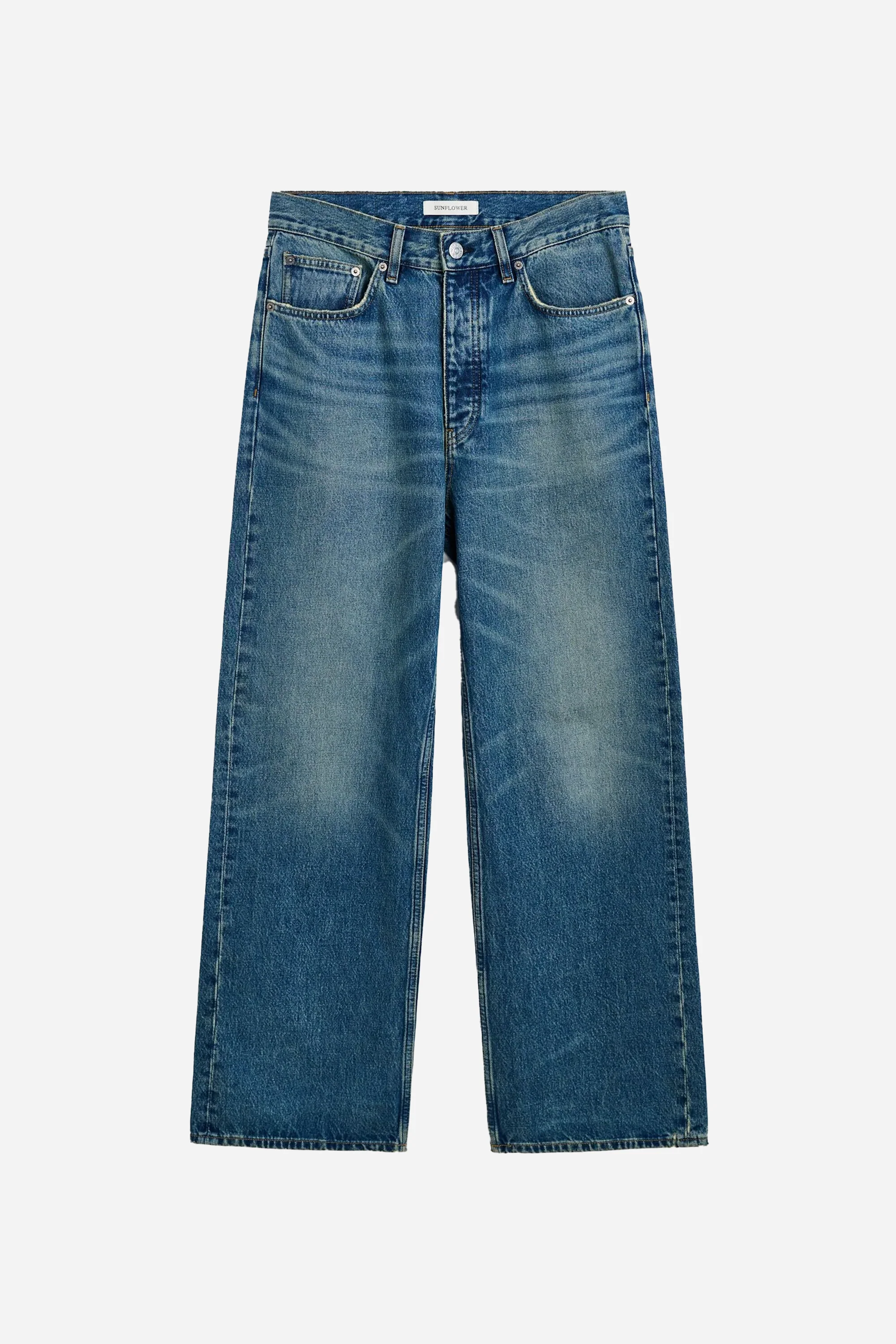 Relaxed Boot Dark Blue Vintage