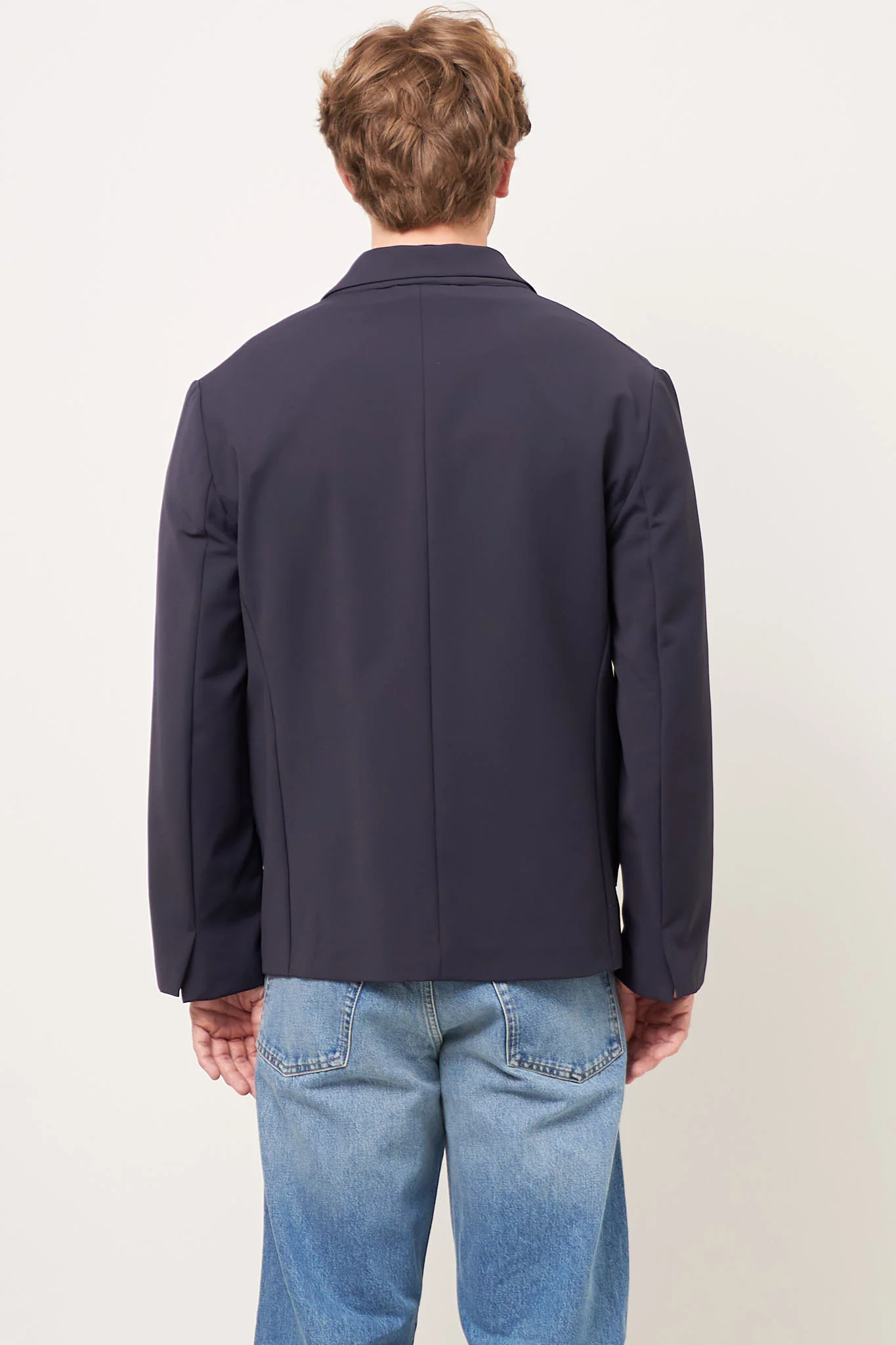 Oscar Tech Suit Jacket Navy - Image 8