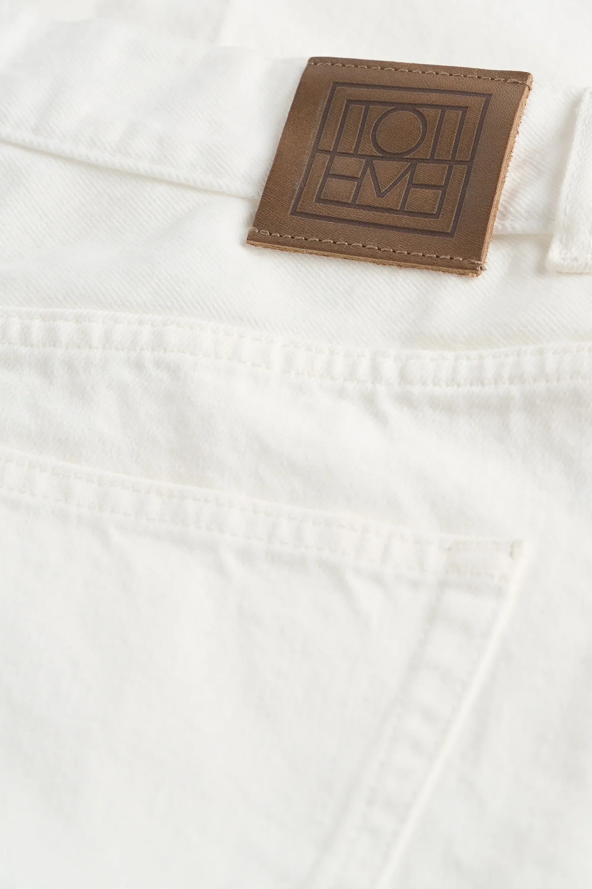 Denim Board Shorts White - Image 2