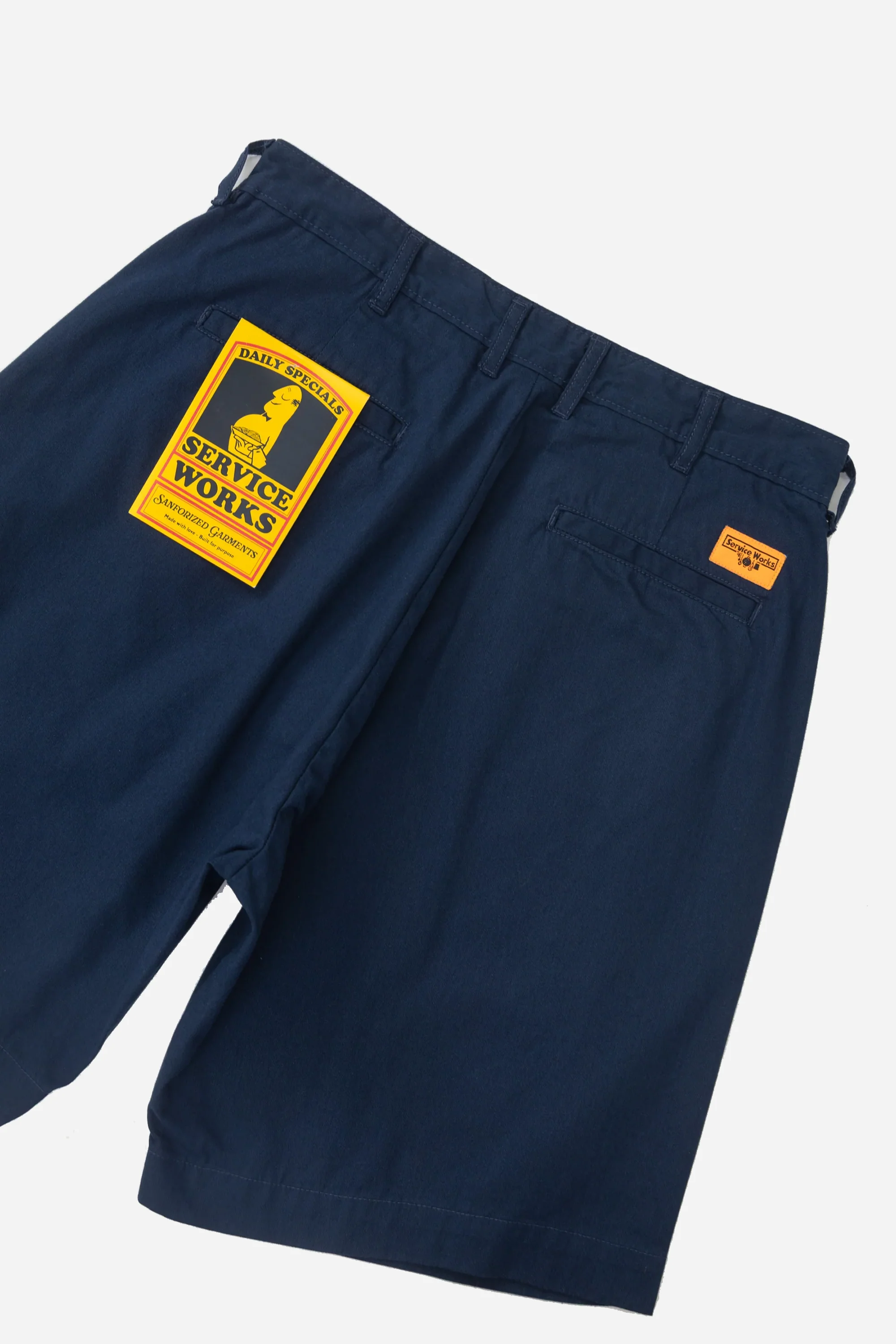 Twill Part Timer Shorts Dark Navy - Image 2
