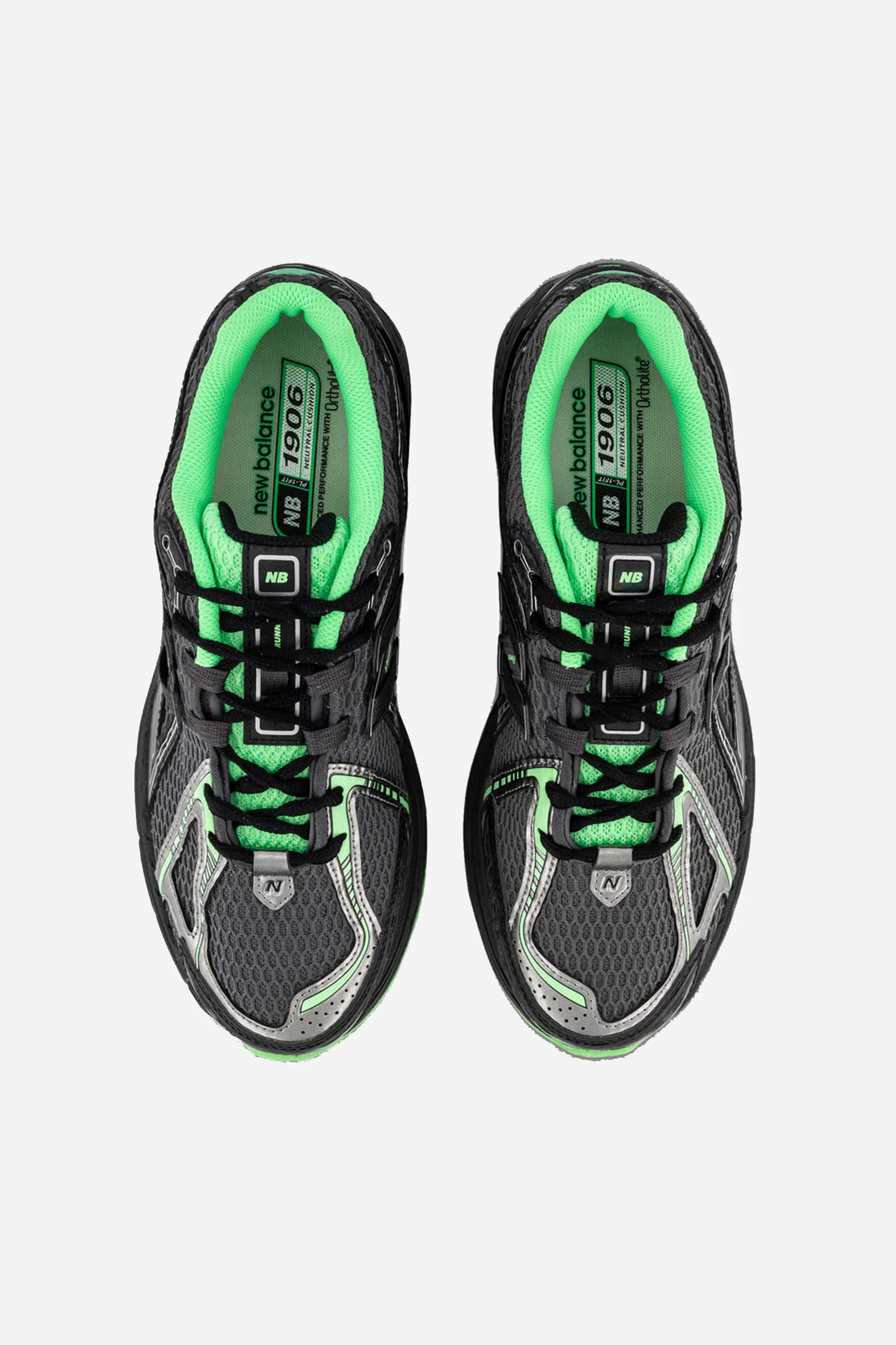 U1906RCT Dark Silver Metallic/Lime Leaf - Image 4