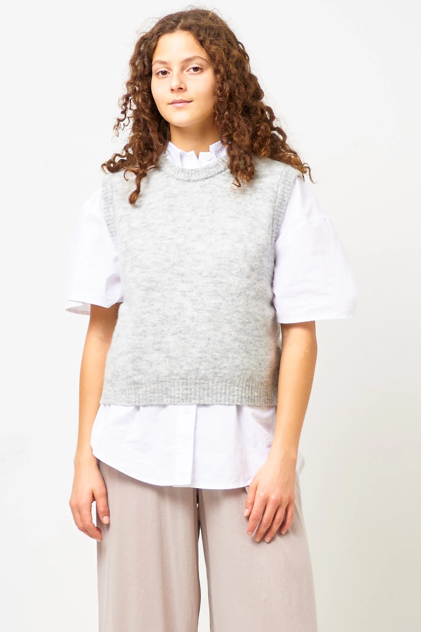 Vitow Jumper Grey Melange