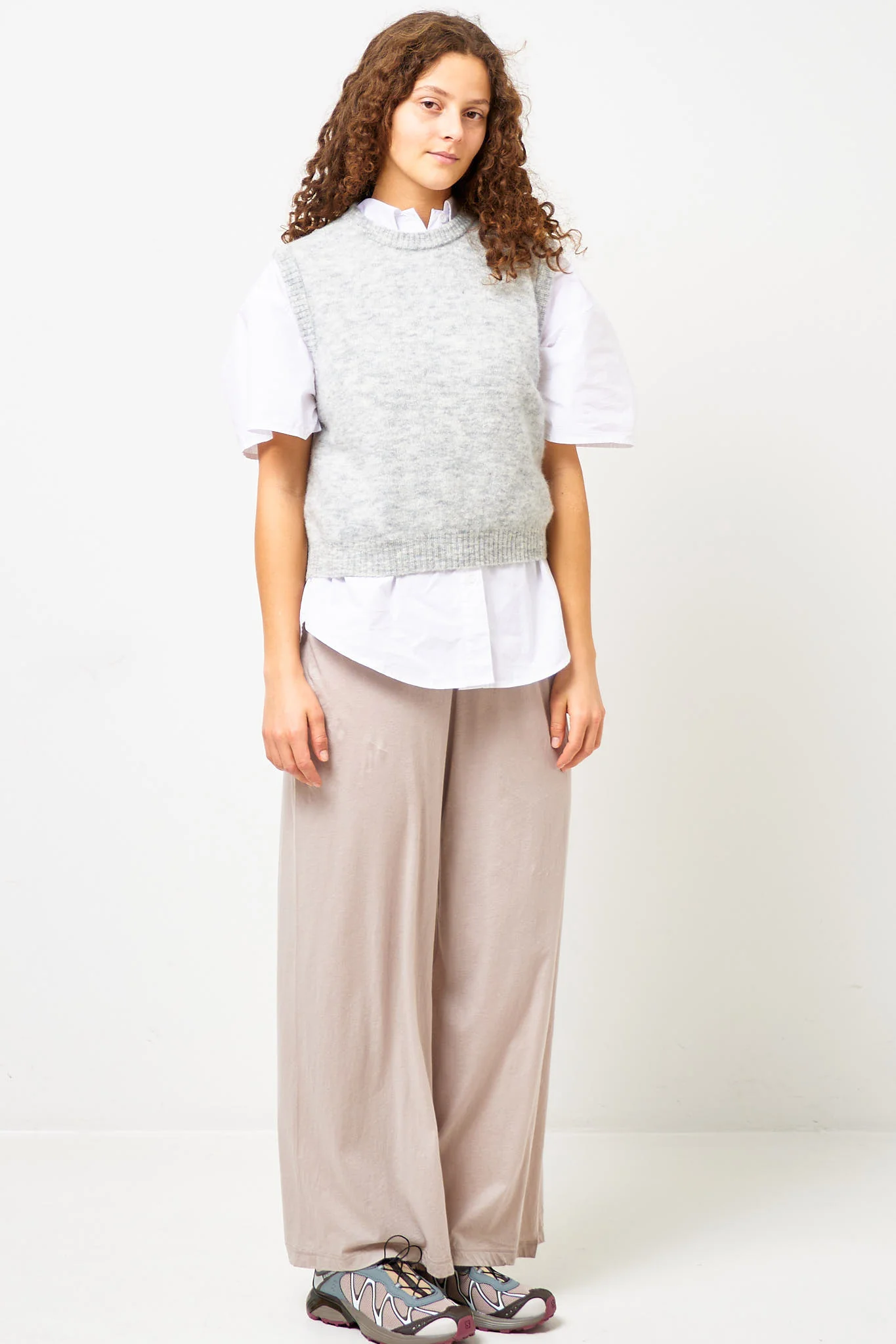 Vitow Jumper Grey Melange - Image 2