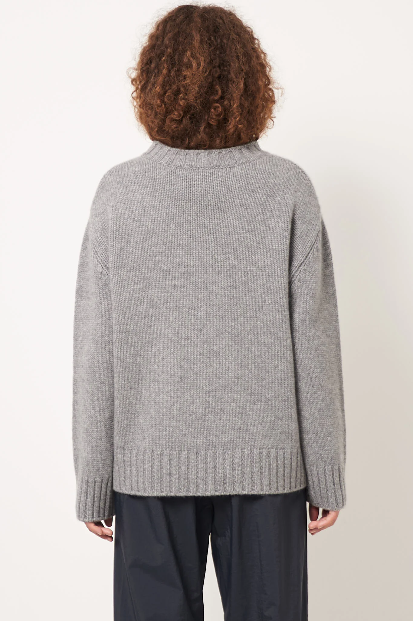Wega Cashmere Sweater City Grey Melange - Image 6