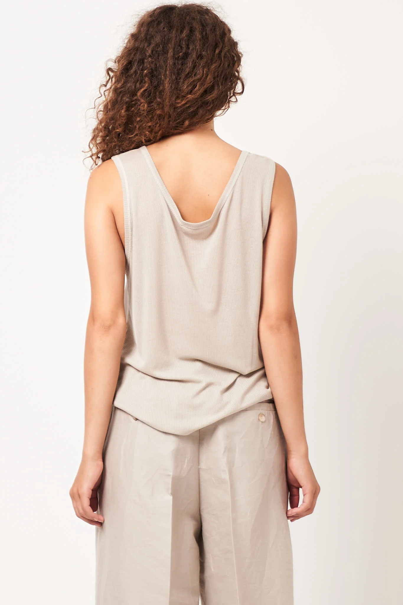 Wen Tank Top Chalk - Image 5