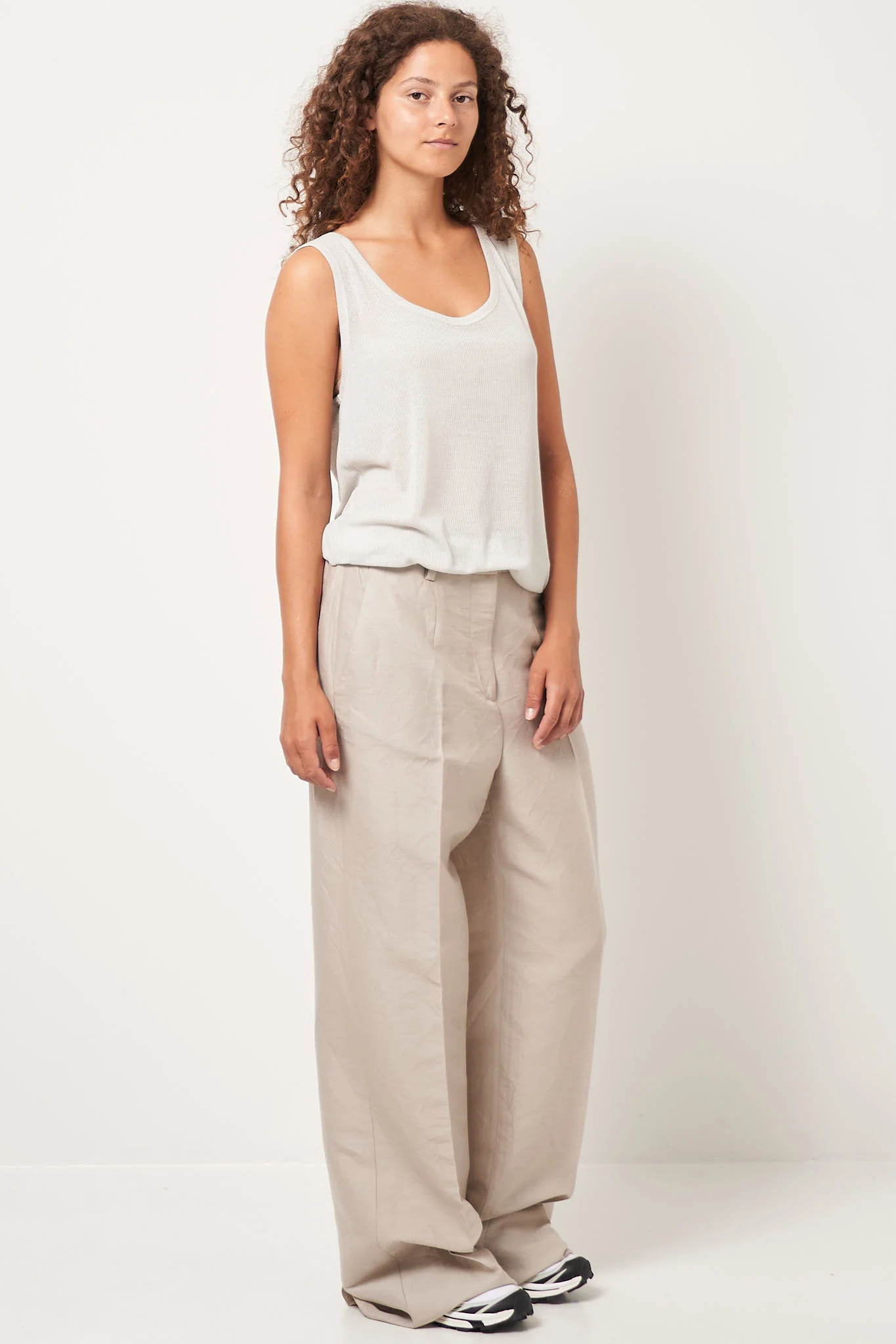 Wen Tank Top Light Beige - Image 3