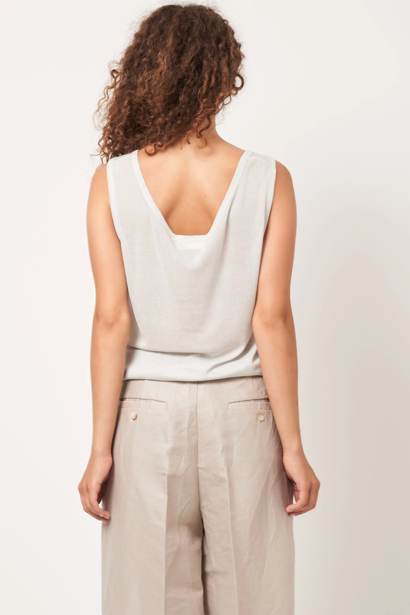 Wen Tank Top Light Beige - Image 5