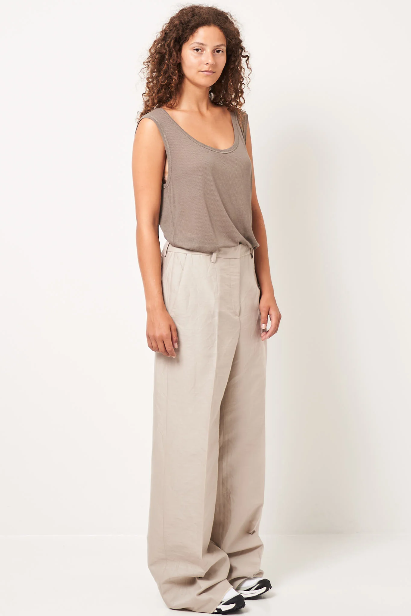 Wen Tank Top Taupe - Image 3