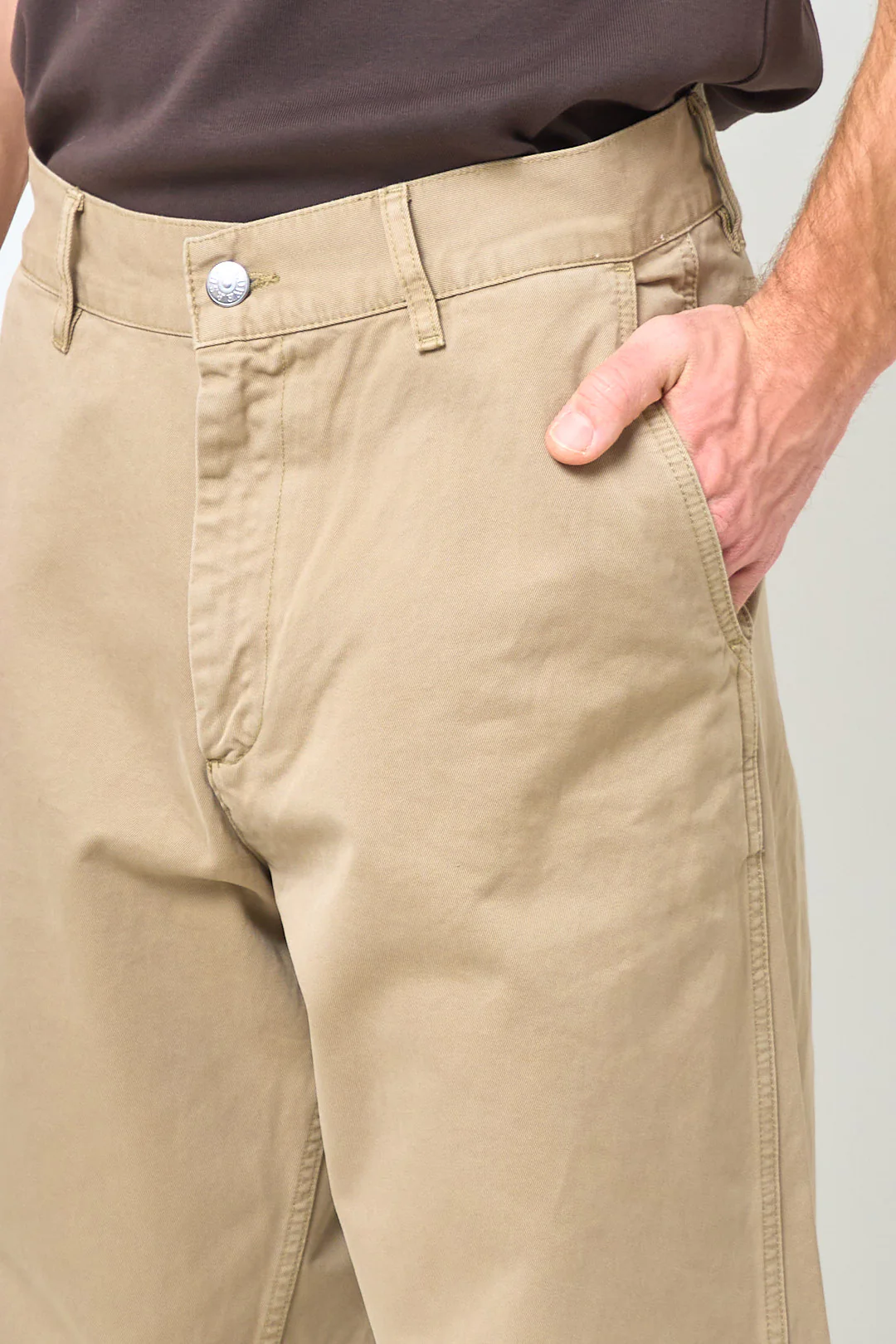 Wide Twist Chino Khaki - Image 7