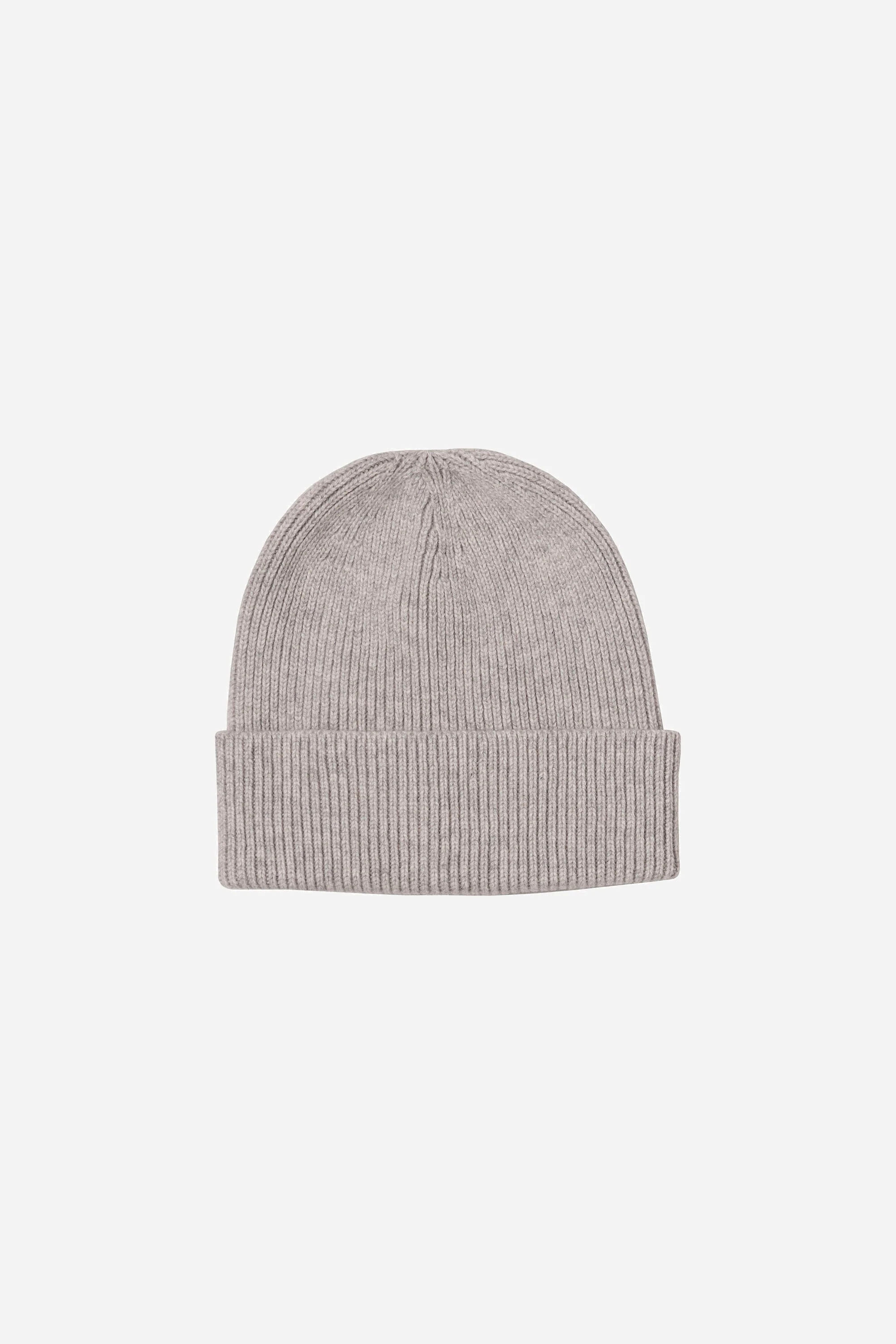 Winter Cashmere Beanie Light Grey