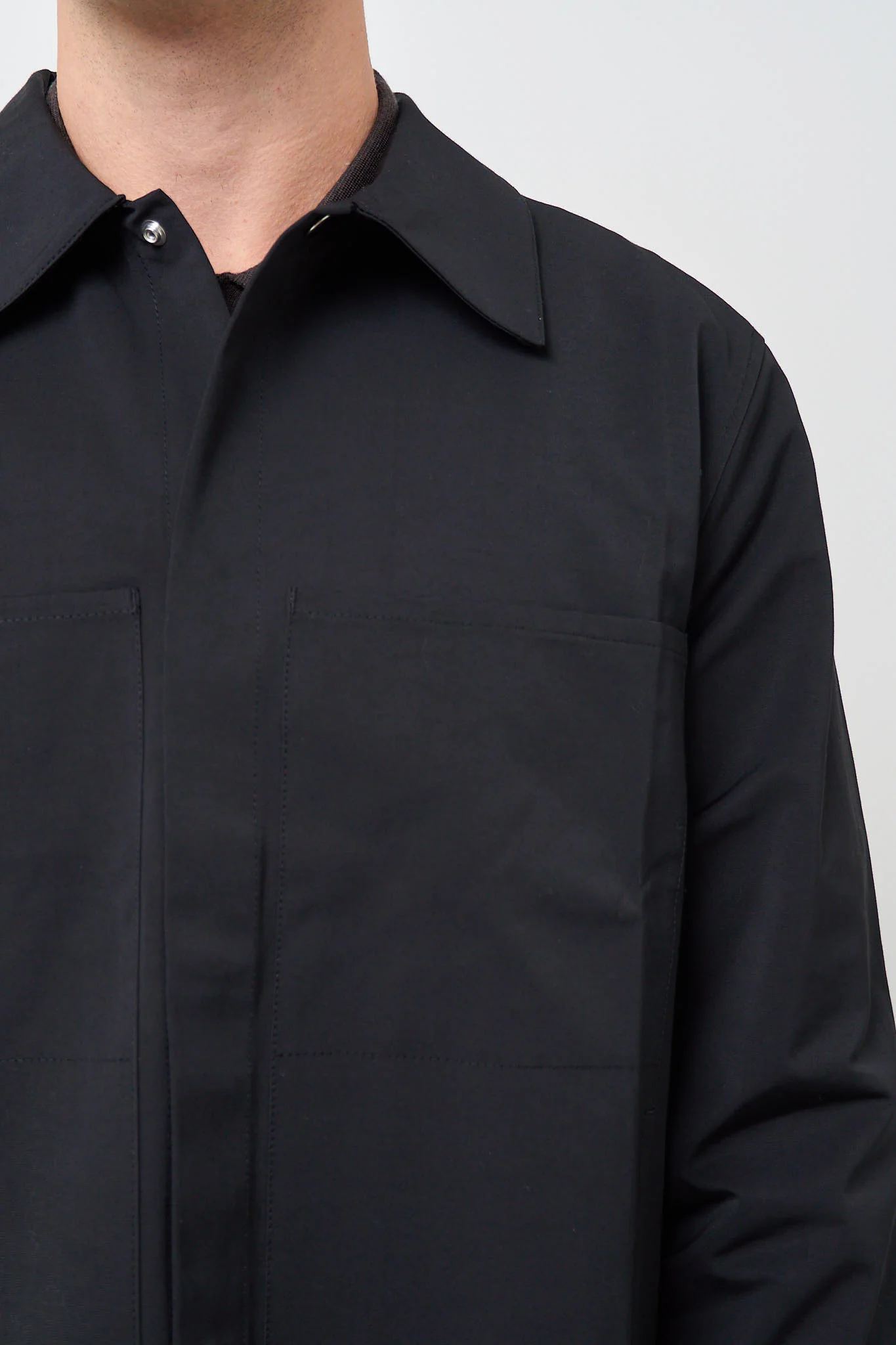 Work Shirt Ottoman Black - Image 3
